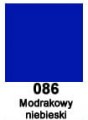 modrakowy niebieski 086